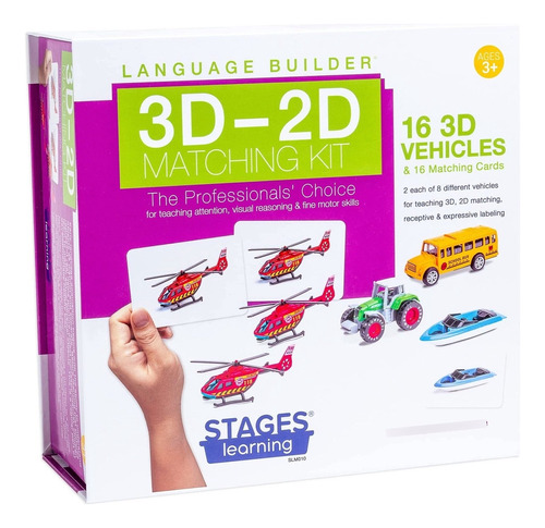 Rompecabezas 3d Stages Learning Language Builder -2d Veh Rmd