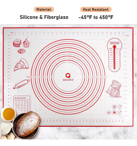 Tapete De Silicona Extra Grande Para Pastelería, Tapete Para