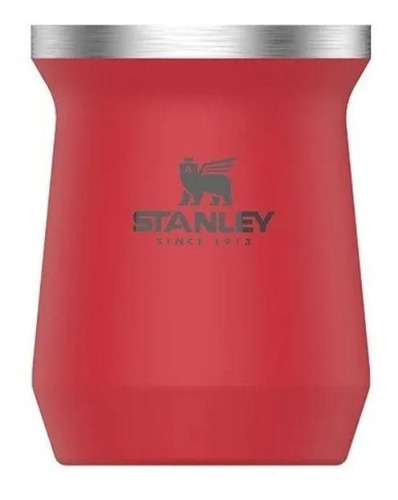 Mate 100% De Acero Rojo - Stanley - Gtia De Por Vida