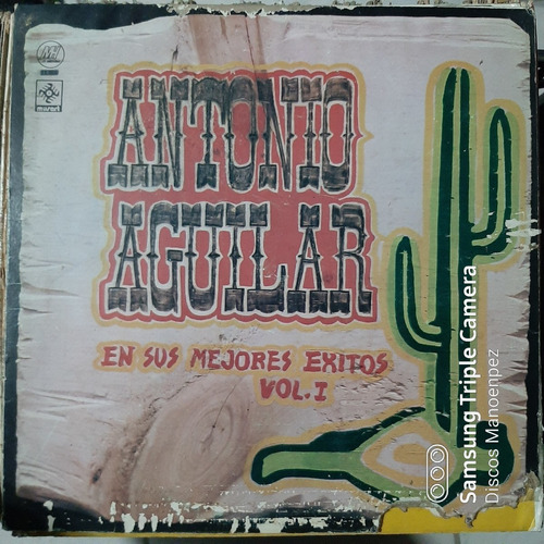 Vinilo Antonio Aguilar En Sus Mejores Exitos Volumen 1 M5