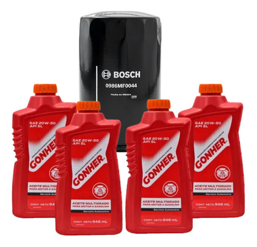 Kit Cambio De Aceite Jetta A2 A3 A4