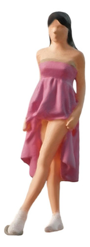Accesorios De Fotos De Figuras Diorama Para Falda Larga Roja