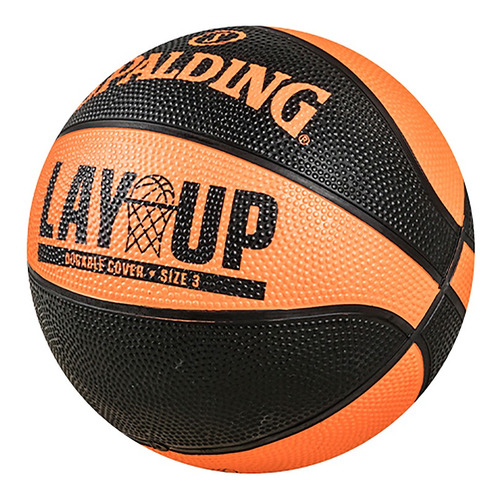 Pelota De Basquet Spalding Lay Up Numero 3 Negro