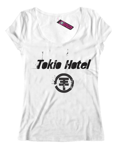 Remera Mujer Tokio Hotel Logo Ex Devilish Rap 8 Dtg Premium