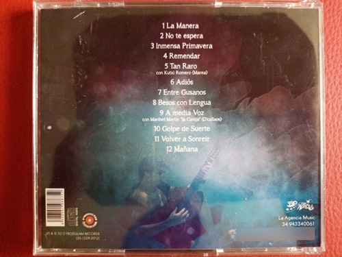 Cd Usado Jere Improperios Los Colores De La Luz Tz026 (Usado)