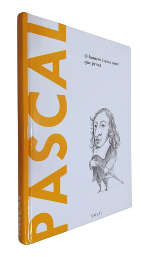 Livro Físico Coleção Descobrindo A Filosofia Volume 18 Pascal O Homem É Uma Cana Que Pensa