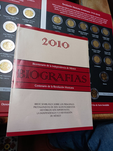 Colección De Monedas Conmemorativas Bicentenario Y Revolució (Usado)