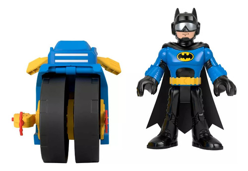 Imaginext Dc Super Friends Figura Batimoto Xl Y Batman