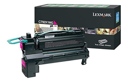 Cartucho Tóner Lexmark C792x1mg 20000 Pág Magenta Lase /vc