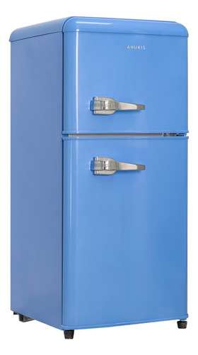 Anukis Refrigerador Compacto Con Congelador, 3.5 Pies Cubico