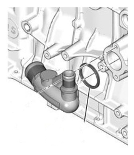 Distribuidor Brida Agua Peugeot 206 2.0 Gti