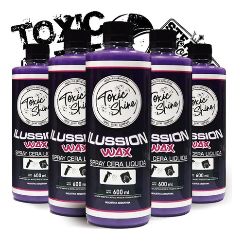 Toxic Shine | Ilussion Wax Carnauba | Cera Liquida Rapida