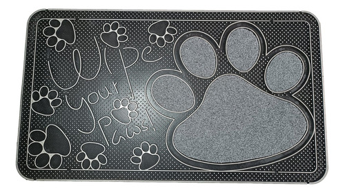 Tapete Capacho Wipe Your Paws  Antiderrapante 40x70cm