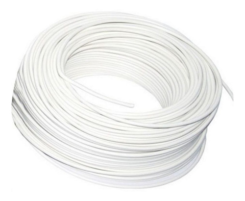 Cable Eléctrico Cal. 14 Blanco Tipo Thw 1 Hilo 100mts