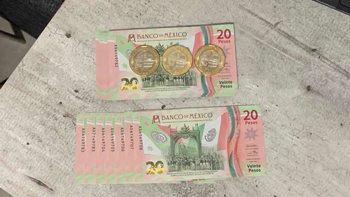 Billete 20 Pesos Consumación Independencia Mexico 2021