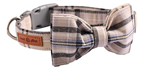 Collar Perro Y Gato Con Lazo Ajustable - Grid + Luz