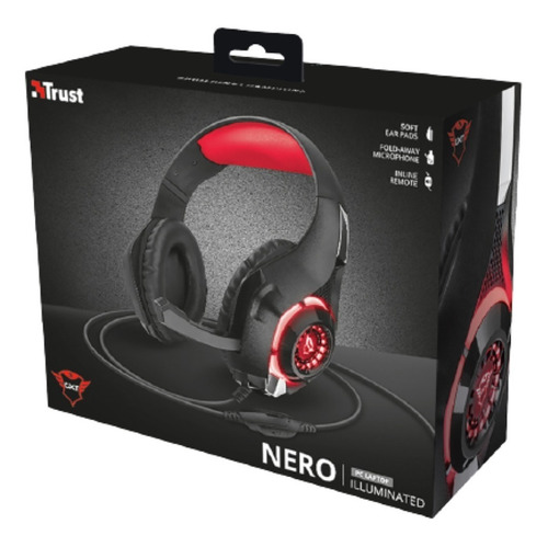 Trust Gxt 313 Nero Illuminated Gaming Headset