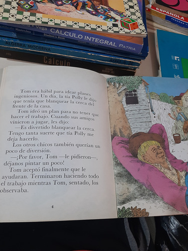 Clásicos Para Niños Tom Sawyer - Mark Twain (Usado)