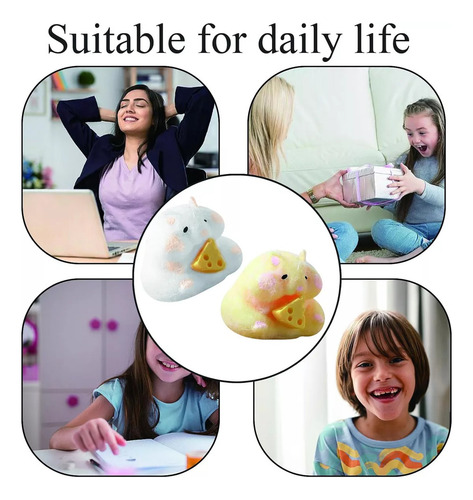Zl Squeeze Hamster Squishy Toy For Aliviar El Estrés 2