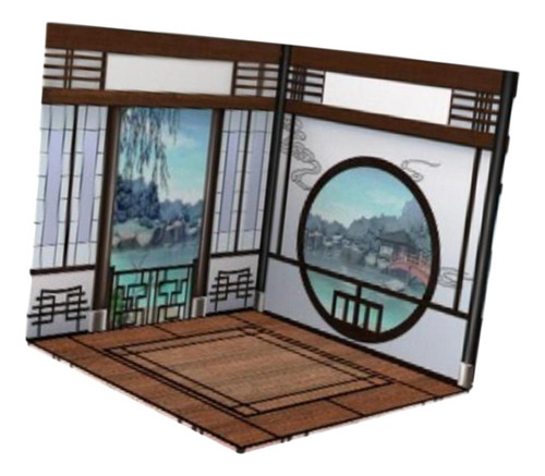 Organizador De Escena De Fondo 1:6, Modelo De Chino