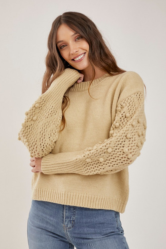 Sweater Con Pompones Rimmel