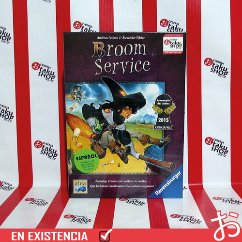 Broom Service Juego Mesa Español Envío Gratis Ludotaku