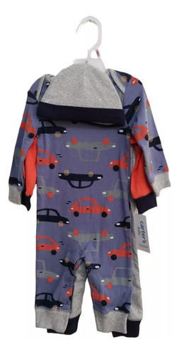 Set De 3 Pzas. Mameluco Carters Bebe Niño Varios Modelos