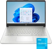 Comprar Computadora portátil HP 14-dq0706tg de 14 pulgadas, Intel Celeron N4120, 4 GB RAM, 64 GB eMMC, UHD Graphics 600, Windows 11, cámara HD, doble altavoz, lector SD, HDMI, USB C. - Excelente (Reacondicion