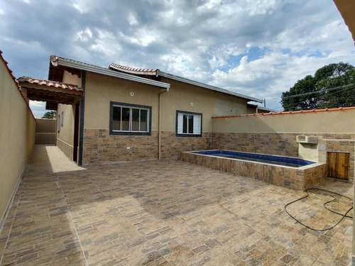Imagem 2 de 14 de Casa Lado Praia Com Piscina Em Itanhaém