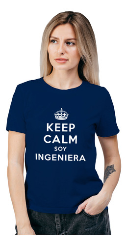 Polera Mujer Ingeniera Profesiones Algodón Orgánico Wiwi