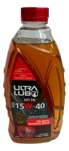 Aceite Ultralub 15w40 Semi-sintetico