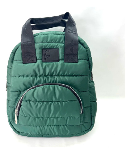 Mochila Puffer Cloe Las Siben H Verde