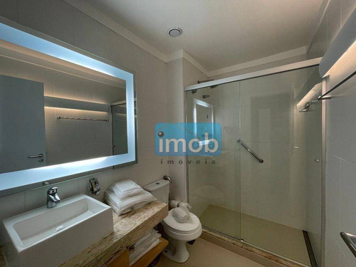 Imagem 21 de 30 de Flat Com 1 Dormitório À Venda, 34 M² Por R$ 530.000,00 - Pompéia - Santos/sp - Fl0044