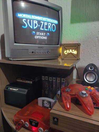 Mortal Kombat Mythologies Sub Zero Original Nintendo 64 Br (Usado)