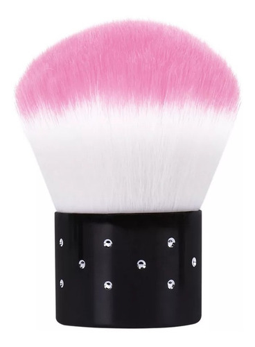 Pincel Espanador Pompom Kabuki Mini Unhas Gel Maquiagem Pó