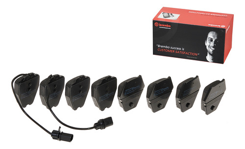 Balatas Brembo Audi A6 4b2 C5 3.0 Quat. 2002-2004 Low M. Del