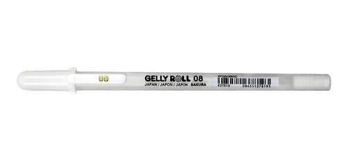 Pluma De Gel Blanca Sakura Gelly Roll 1 Pieza Original 100%