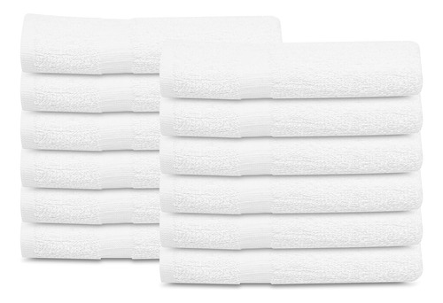 Gold Textiles 12 Piezas New White (20x40 Pulgadas) Mezcla De