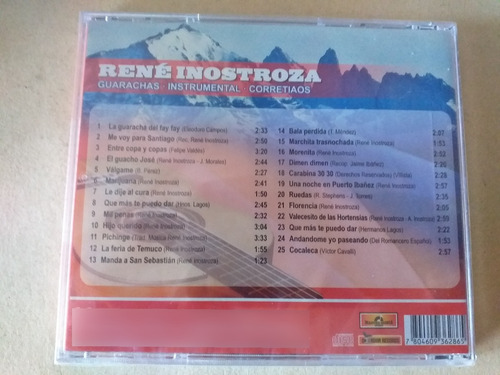 Cd Rene Inostroza - 25 Exitos -lo Mejor-