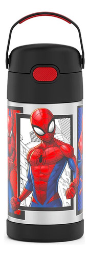 Termo Funtainer Original Spiderman 12hs Bebidas Frias