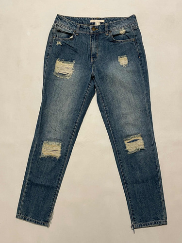 Jean Forever 21 Talle 25 Importado Destroyed Impecable