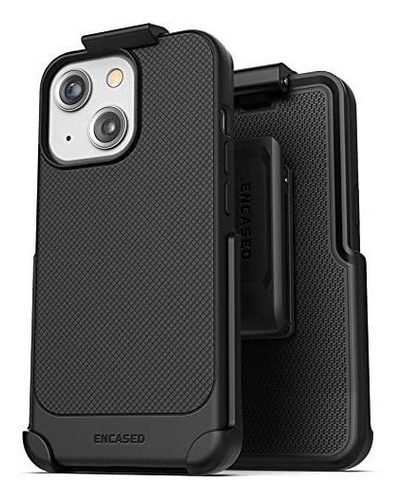 Funda Para iPhone 13 Mini Con Clip Para Cinturón Color Negro