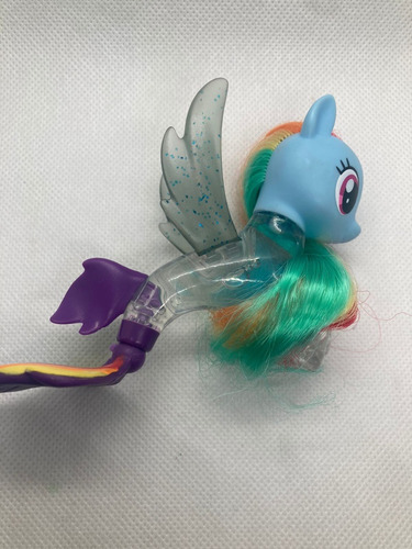 Figura De Rainbow Dash Sirena De My Little Pony (Usado)
