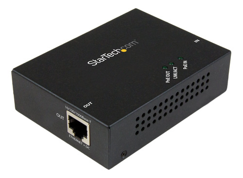 Startech. Com Extensor Gigabit Poe+ De 1 Puerto 802.3at Y 80