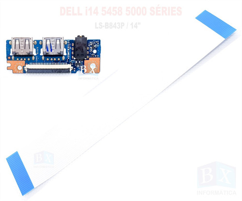 Placa Audio Usb Dell I15 5558 5566 Séries Ls-b843p Ls-d071p