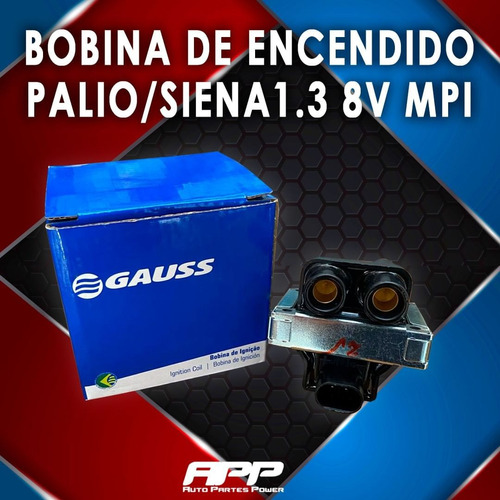 Bobina Para Fiat Palio,siena 1.3 8v Mpi