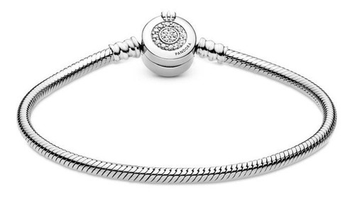 Pulsera Pandora Corona Brillante O Circonias Plata Ale S925