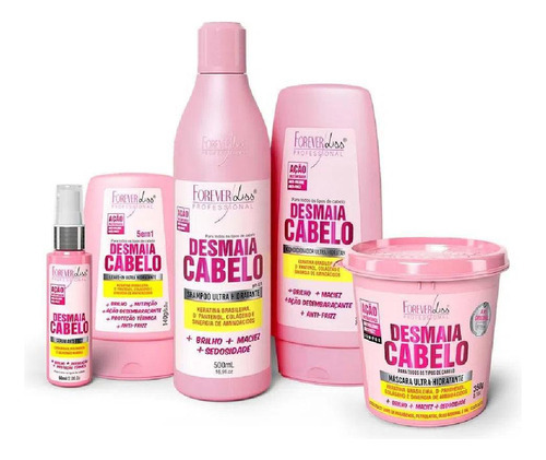 Kit Forever Liss Desmaia Cabelo Completo