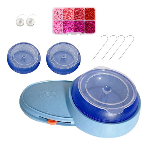 Bead Spinner Bowl And Beads Kit Diy Jewelry Making Tools
