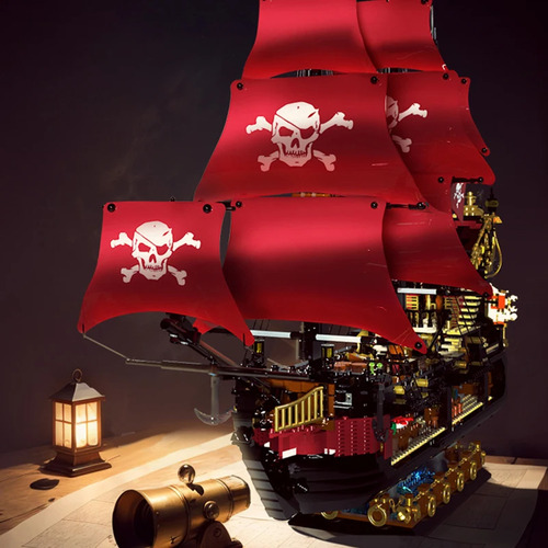 Ce Set De Bloques De Construcción En Maqueta De Barco